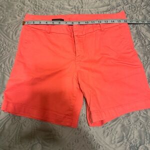 Kut from the Kloth Vibrant Coral Women's Bermudas